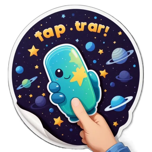 A cartoon globe with the word TAP on it.