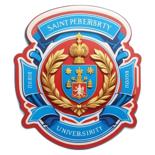 A sticker that says Saint Peberbury University.