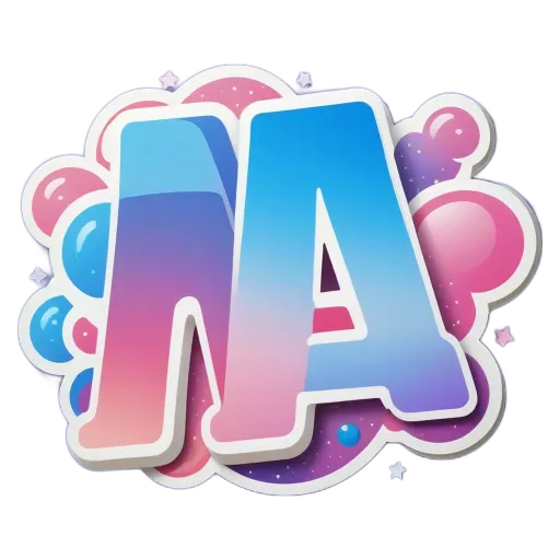 The letters A and I in blue and pink colors are in the middle of a graphic.