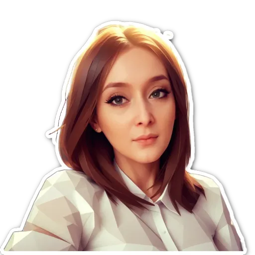 A woman wearing a white shirt is posing for a picture.