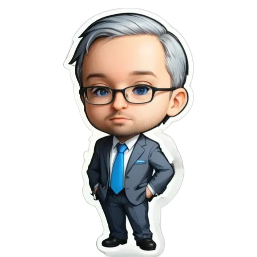 A boy wearing a suit and tie that looks like a cartoon character.