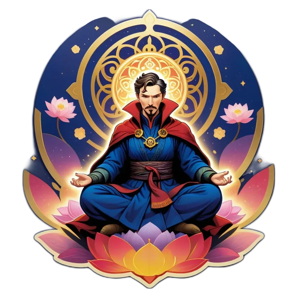 A man who looks like Superman but with a blue outfit.