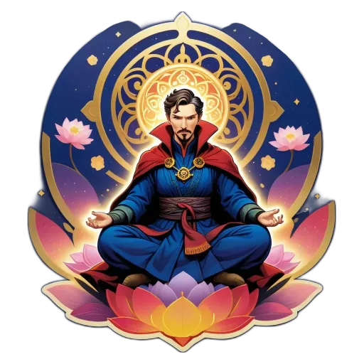 A man who looks like Superman but with a blue outfit.
