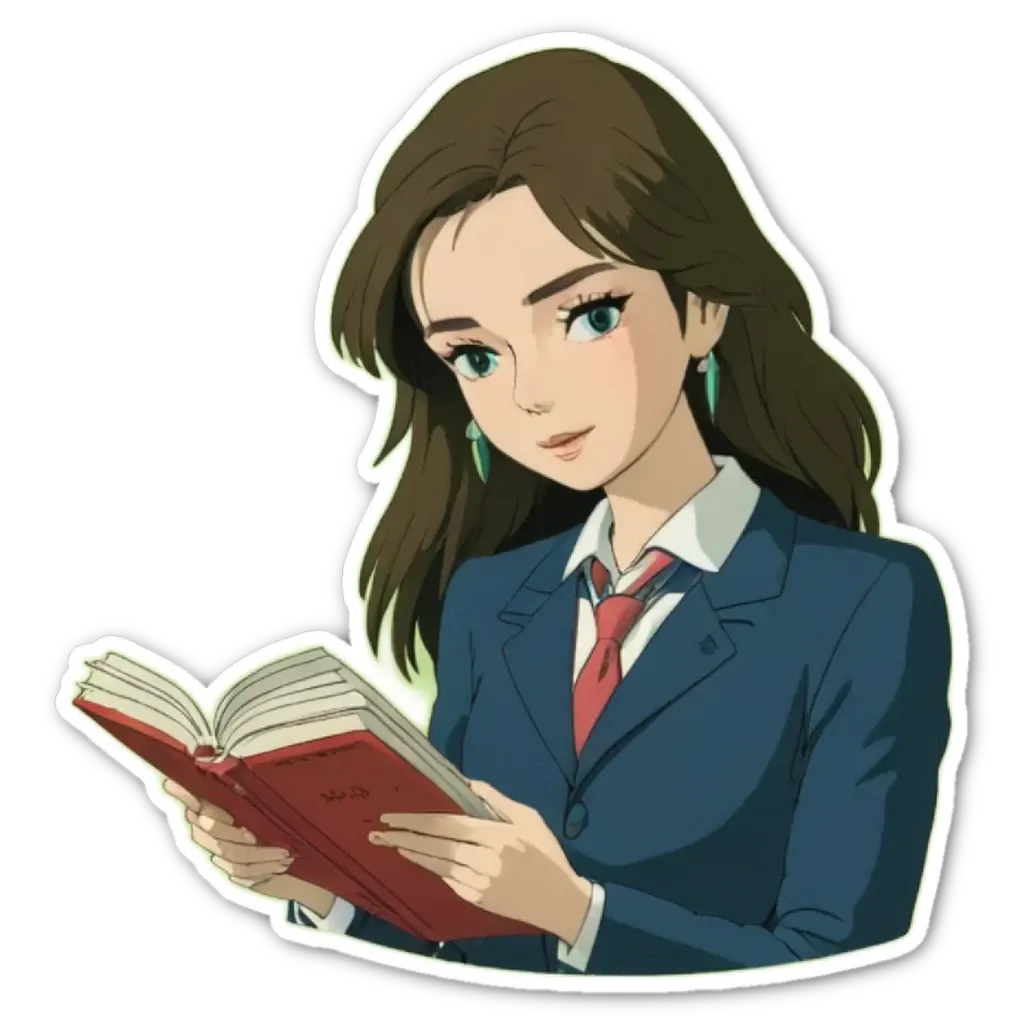 A girl that is wearing a suit and tie that is open.