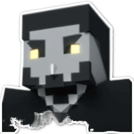 A skeleton is the face of a 3D model.