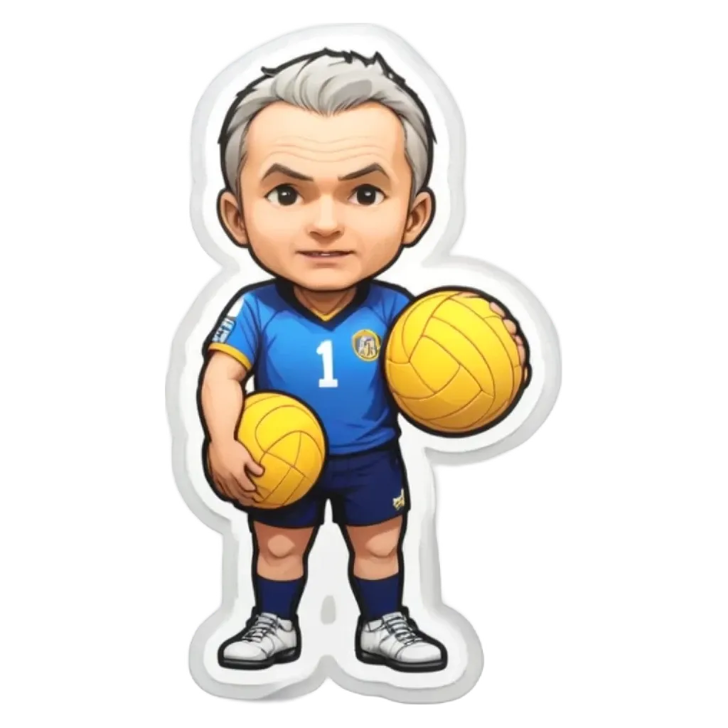 A boy who loves playing with balls.