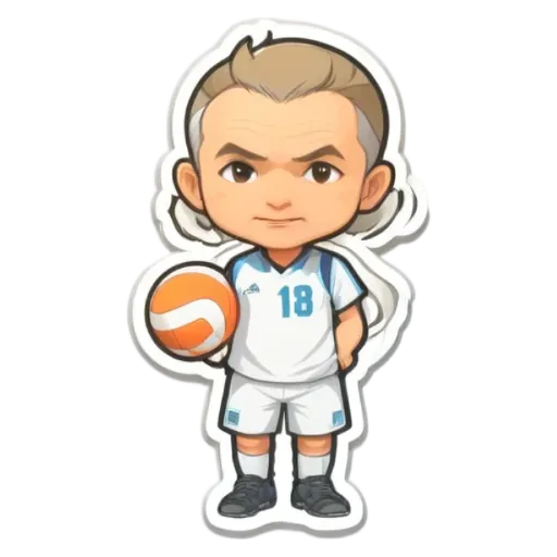A boy who loves to play sports especially basketball is standing with the ball.