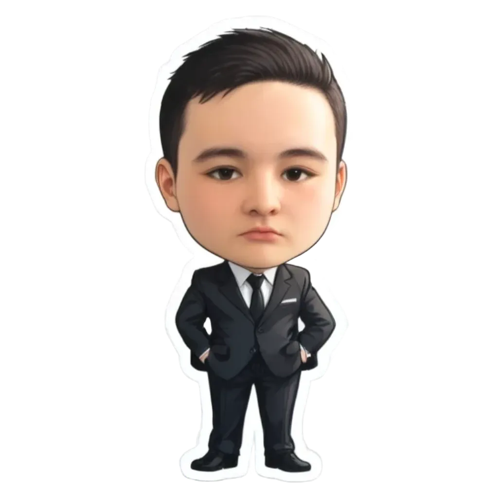 A boy is wearing a suit and tie.