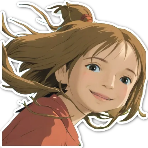 A girl with her head turned to the right looking back at the camera.