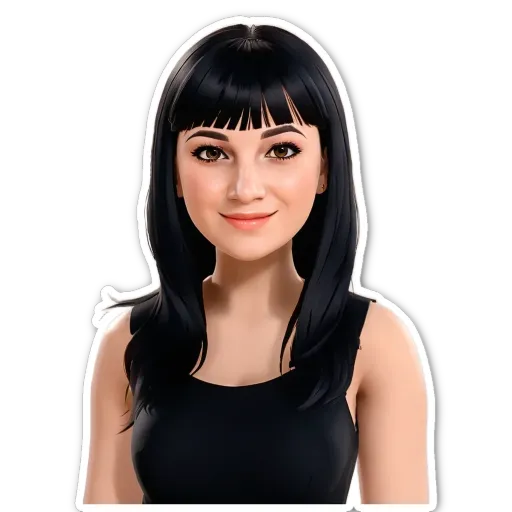 A black and white picture of a woman.