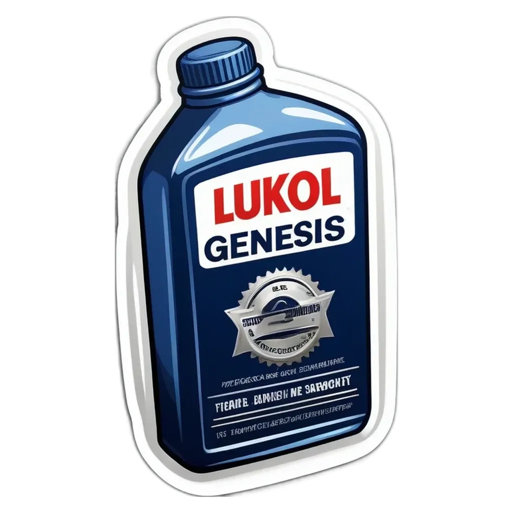 A blue bottle oflukol generation with a red cap.