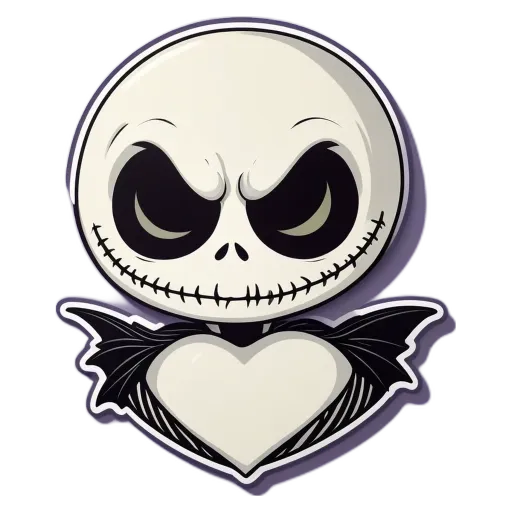 A cartoon face with a heart and the words "Joke face" on the bottom.