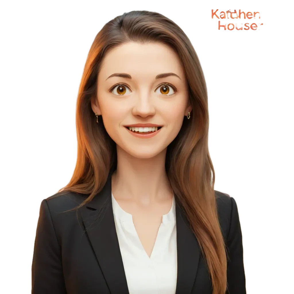 A woman wearing a black blazer and white shirt.