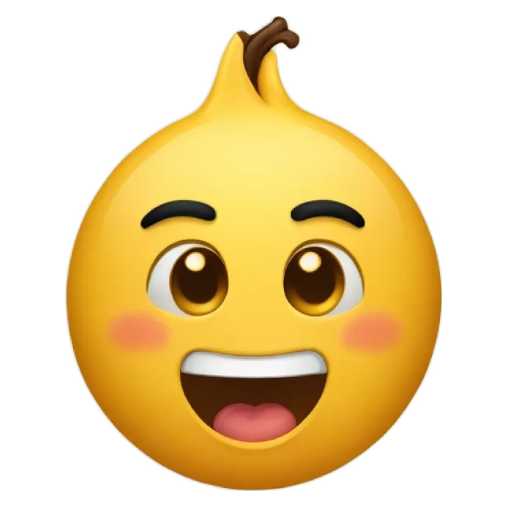 A happy face with a smiley expression.