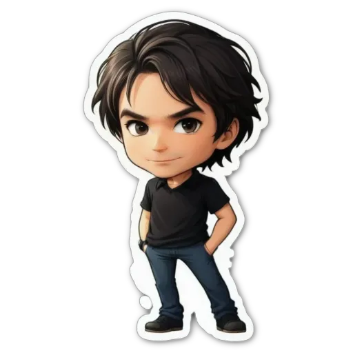 A boy is standing with his hands in his pockets.
