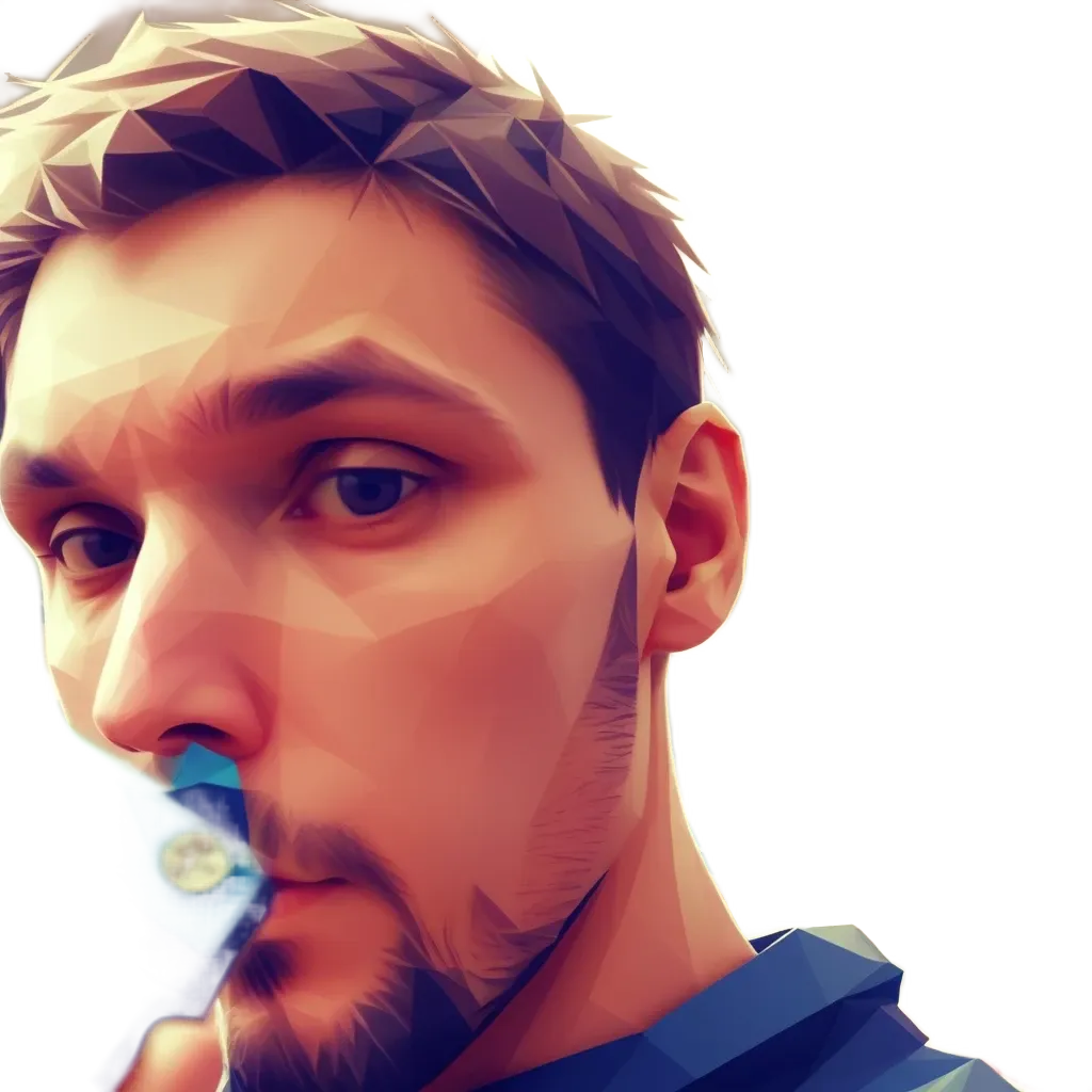 A man is holding a cell phone in front of his face.
