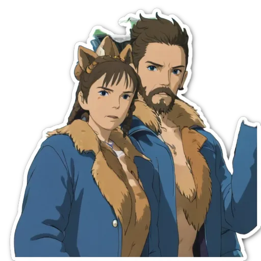 A man and a woman standing together in a snowy setting.