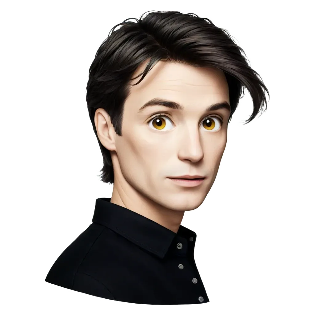 A black shirt with a white background.
