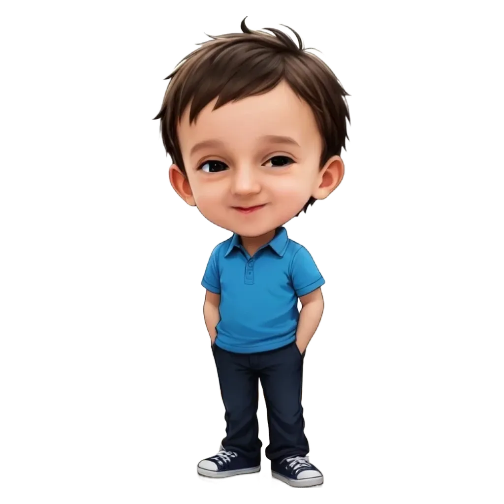 A boy is standing with his hands in his pockets.
