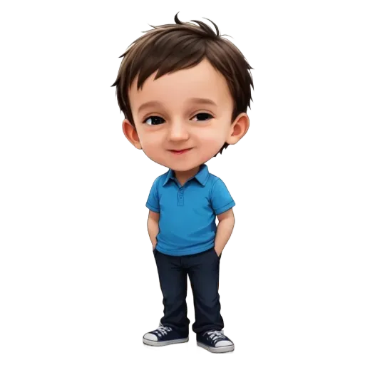 A boy is standing with his hands in his pockets.