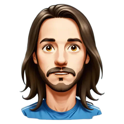 A blue shirt with a man's face in it.