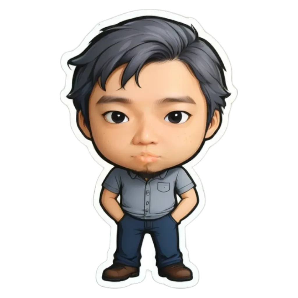 A boy is standing with his hands in his pockets and wearing a shirt.