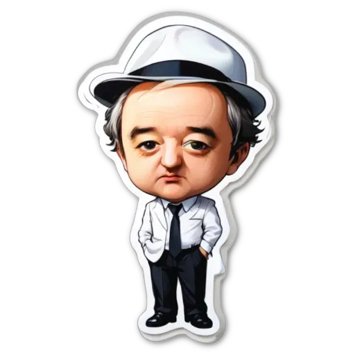 A boy who is wearing a hat and a tie.