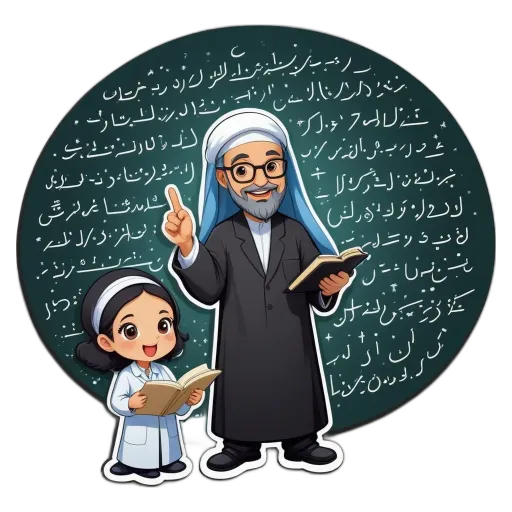 A man and a child reading from a book.