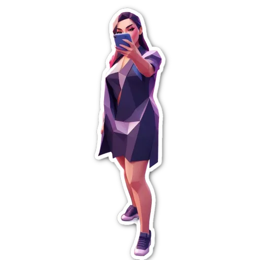 A woman is holding a cell phone and taking a picture.