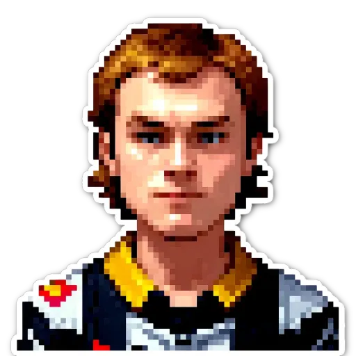 A very brief description of a boy's face in a digital image.