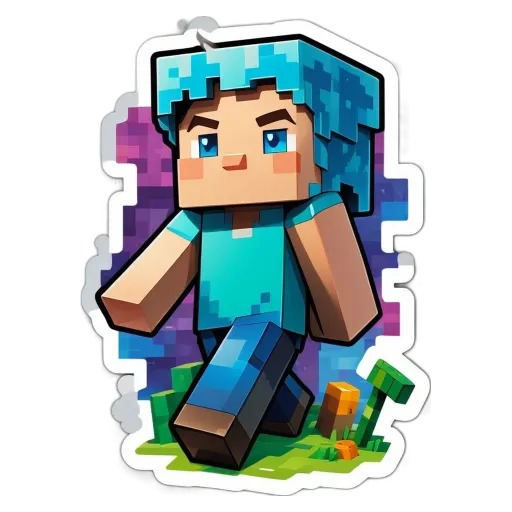 A boy in blue in the wild is walking and looking at the camera.