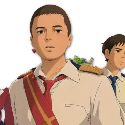 A boy wearing a white shirt and red tie.