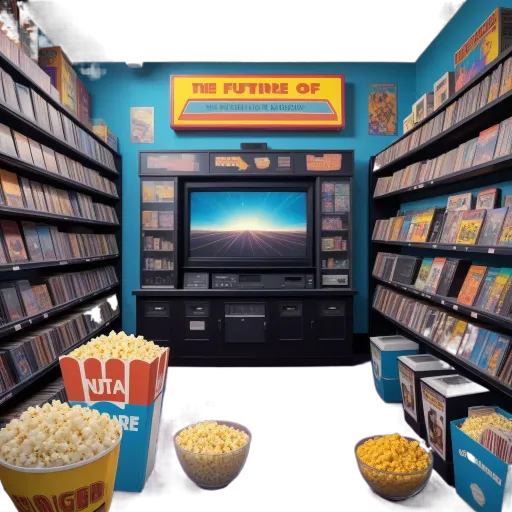 A store with a future ofof television on display.