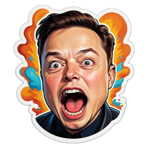 A man with a mouth open like he is about to scream.