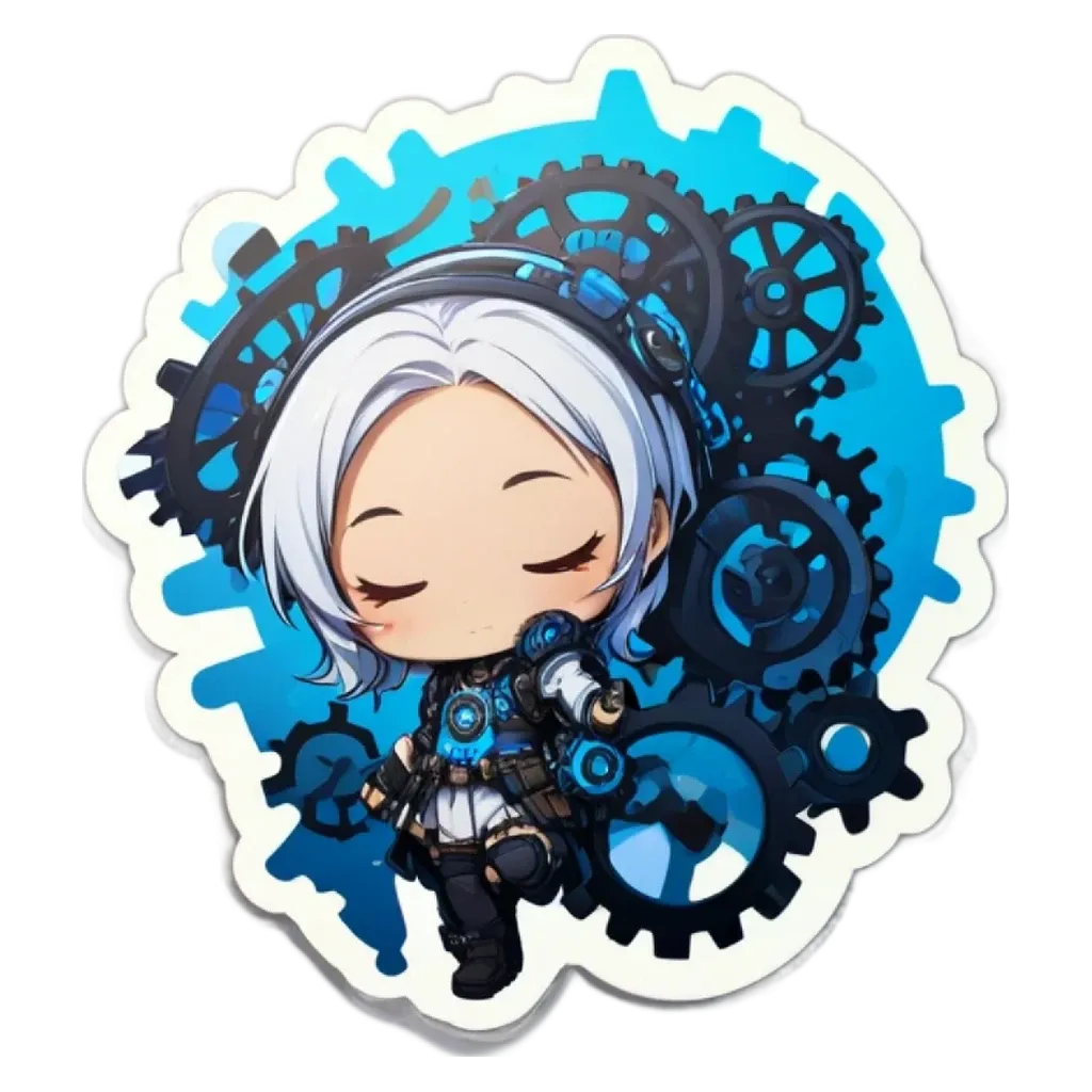 A small girl is sleeping on a black and blue background.