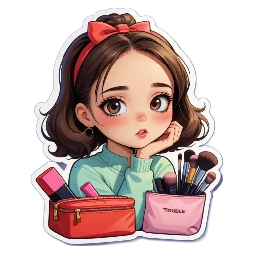 A girl who is a part of a problematic situation.