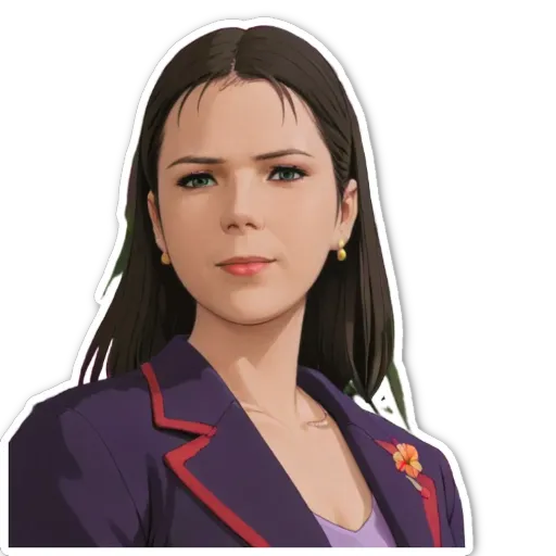 A purple jacket with a flower on it that is on a black background.