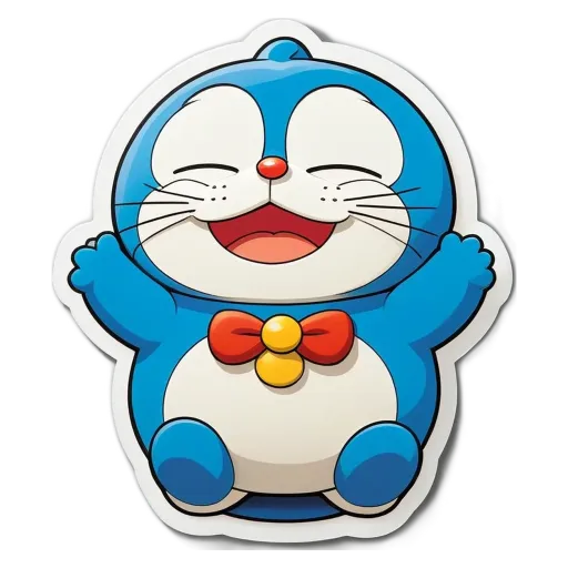 A cat with a bow tie is holding its paw up.