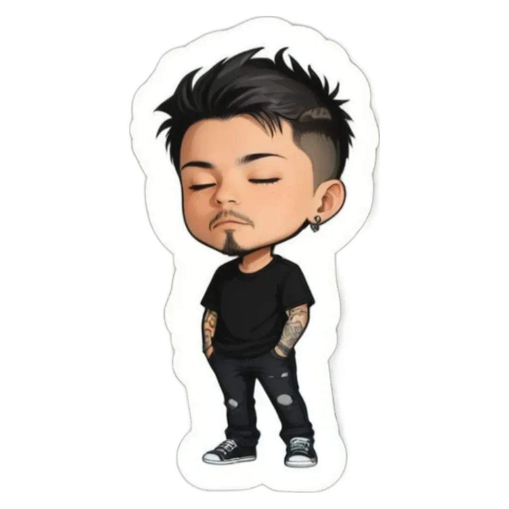 A boy is sleeping on a pillow with a picture of him on it.