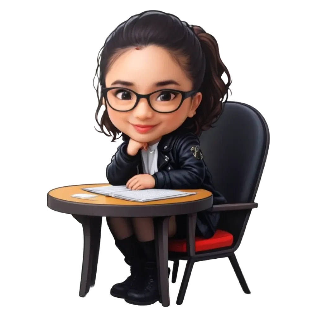 A girl is sitting at a table with her head down.