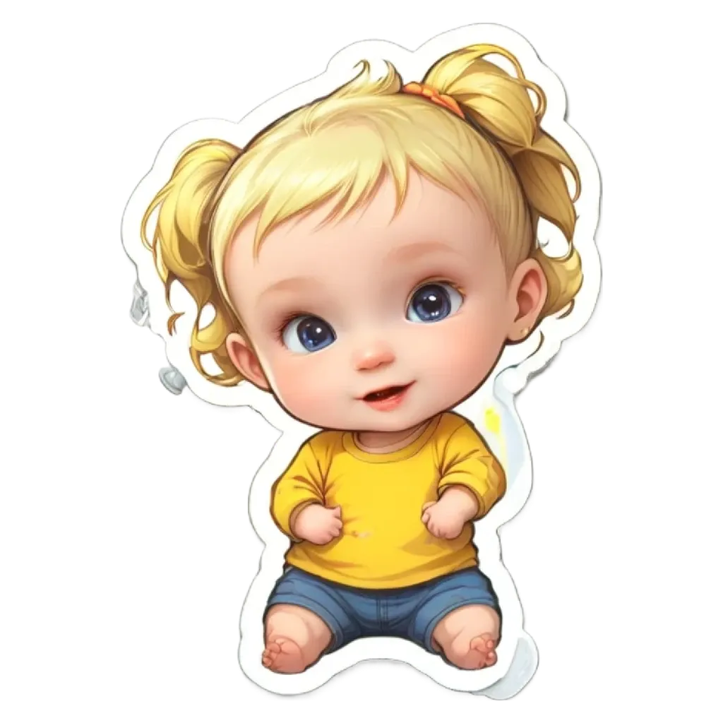 A yellow shirt with a girl on it.