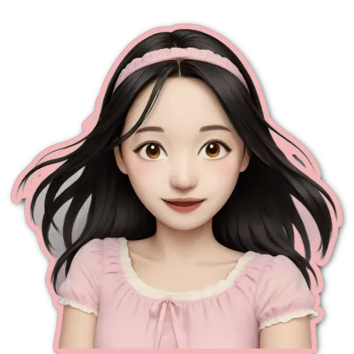 A girl wearing a pink dress with a bow in her hair.