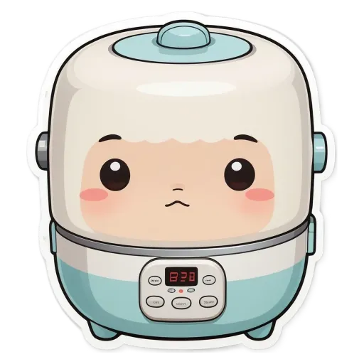 A face made out of poka dot cookies with a 2:28 timer.