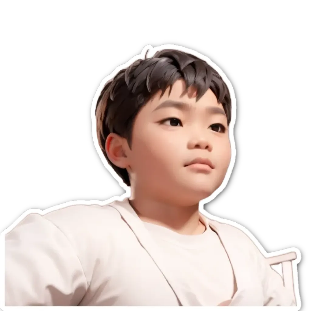 A boy wearing a white shirt with a grey vest and a tie.