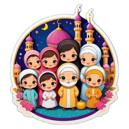 A group of children wearing traditional clothing.