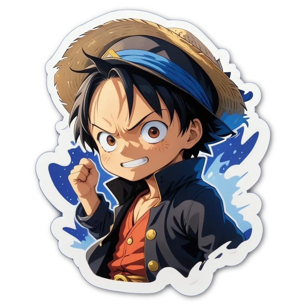 A boy wearing a one piece outfit is shown with a angry facial expression.