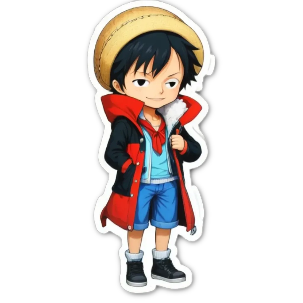 A one piece cartoon outfit that is cut off the top.