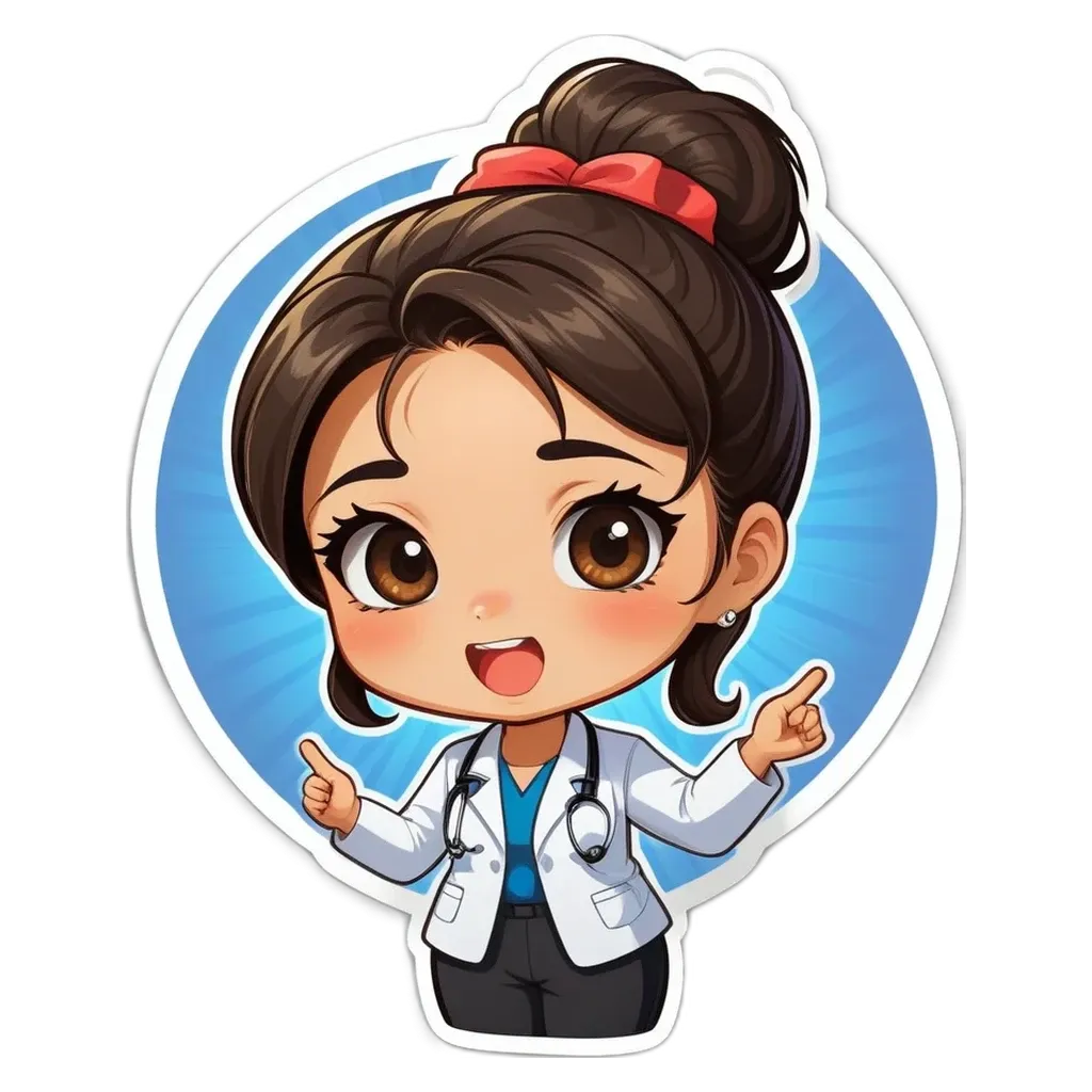 A cartoon character that is a doctor.