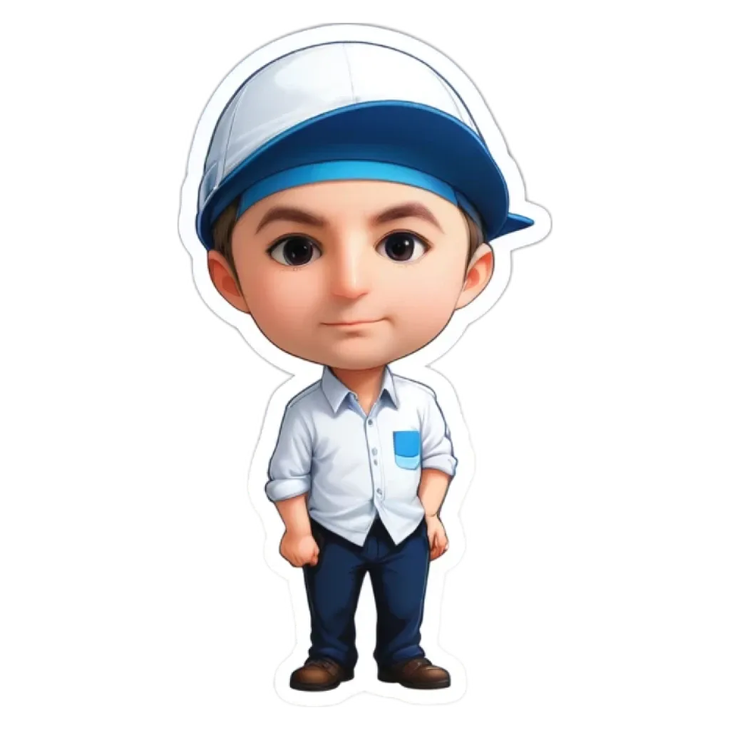 A boy is standing with his hands on his hips and wearing a hat.
