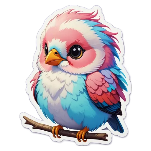 A bird is sitting on a branch with its foot on the ground.